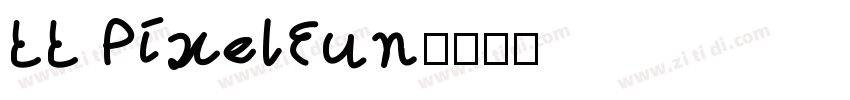 LL PixelFun字体转换